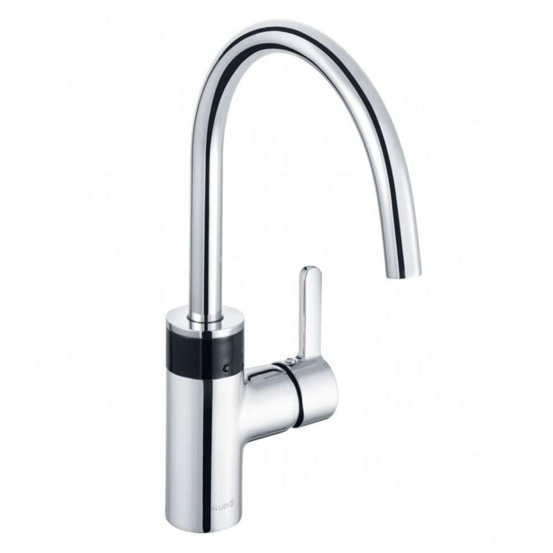 Kludi 422050575 E-GO Robinet d'évier de Cuisine électronique, Chrome