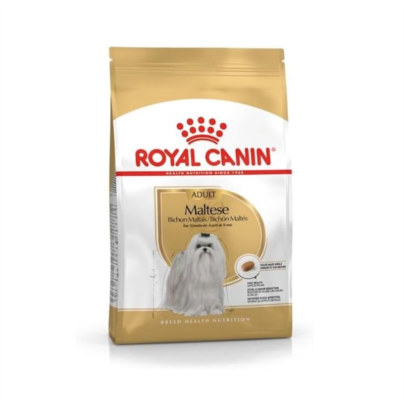 Royal Canin Maltese Adult | 500 g | Croquettes pour Maltais Adultes | pour Soutenir Le Pelage et la Digestion | pour Les Chiens 