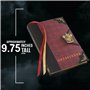 The Noble Collection Harry Potter Gryffindor Journal - 9.75in (25cm) Hardbound Lined with Gilded Edges and Die Cast Enameled Cre