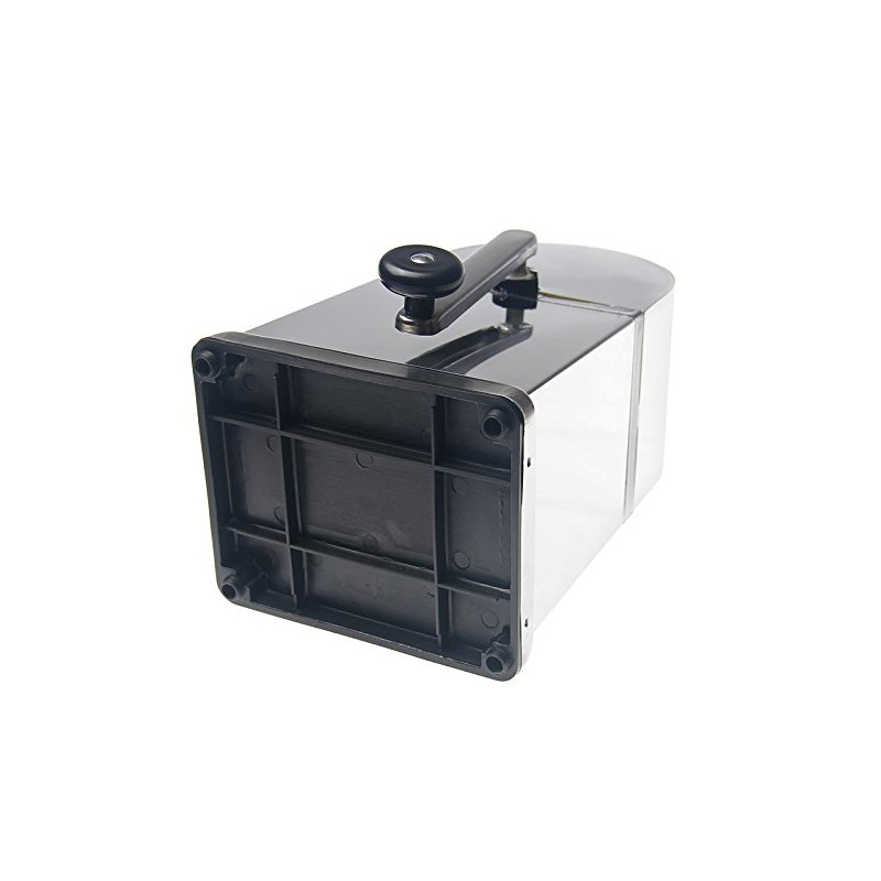 Image secondaire de KATSU Broyeur à Glace Manuel avec Bac à Glaçons et Cuillère pour Cocktails et Smoothies, Acier inoxydable 769008