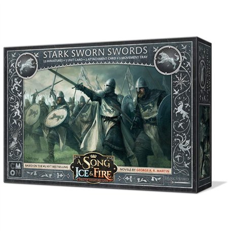 Edge Entertainment cdhyf  - épées juramentadas STARK - Espagnol Couleur - eecmsi11 - version espagnole