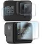 FiTSTILL [6 PCS Protecteur d'écran pour GoPro Hero 8 Black Protecteur d'écran en verre trempé ultra transparent + Protecteur d'o