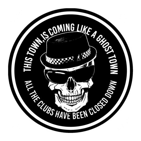 Ghost Town Ska DJ Disque de feutrine vinyle