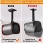 Dinghosen Support de plafond / support mural compatible avec haut-parleur Sonos One, One SL, Play 1 - Support de montage inclina