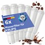 MILUX® Lot de 6 filtres à eau de rechange pour Krups F088