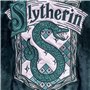Merchoid Harry Potter - Couverture surdimensionnée à capuche Slytherin Confortable, douce, chaude et pelucheuse Pour homme femme