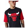 New Era NBA Colour Insert Chicago Bulls T-Shirt à Manches Courtes pour Homme Noir - Marque EAN : 0197371270405 - Taille M