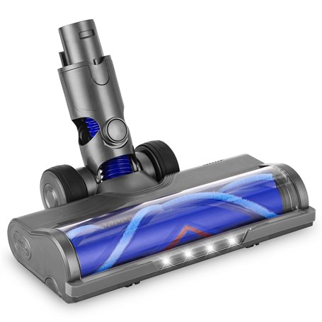 Brosse de rechange pour aspirateur Dyson V6 DC59 DC61 DC62 DC74 compatible avec la lumière LED pour le nettoyage des sols et des