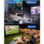 Vidéoprojecteur 2025 Upgraded 1080P Full HD 4K Compatible avec Android Mini projecteur [App intégrée] videoprojecteur Portable P