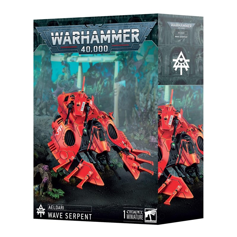 Warhammer+40k+-+Aeldari+Serpent+Ondoyant+%2F+Falcon