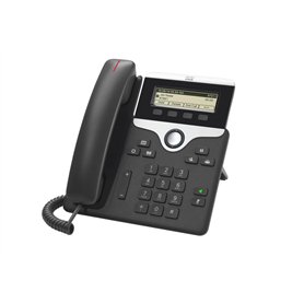 Cisco 7811 téléphone Fixe Noir, Argent 1 Lignes LED