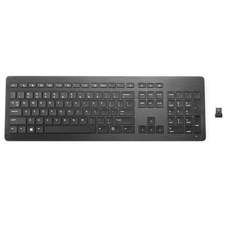 HP Premium - Clavier - sans Fil - 2.4 GHz - France - Aluminium anodisé taillé - pour Elite Slice G2, EliteDesk 800 G5, ProOne 40