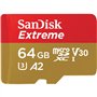 SanDisk Extreme 64 Go MicroSDXC UHS-I Classe 3