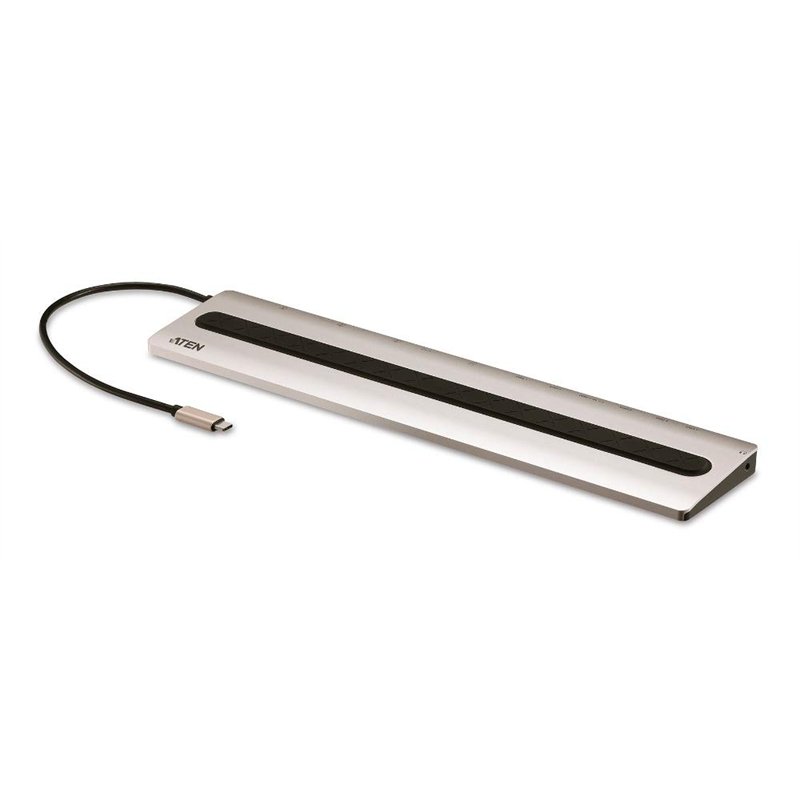 ATEN UH3237 Station d'accueil multiport USB-C avec Power Passthrough