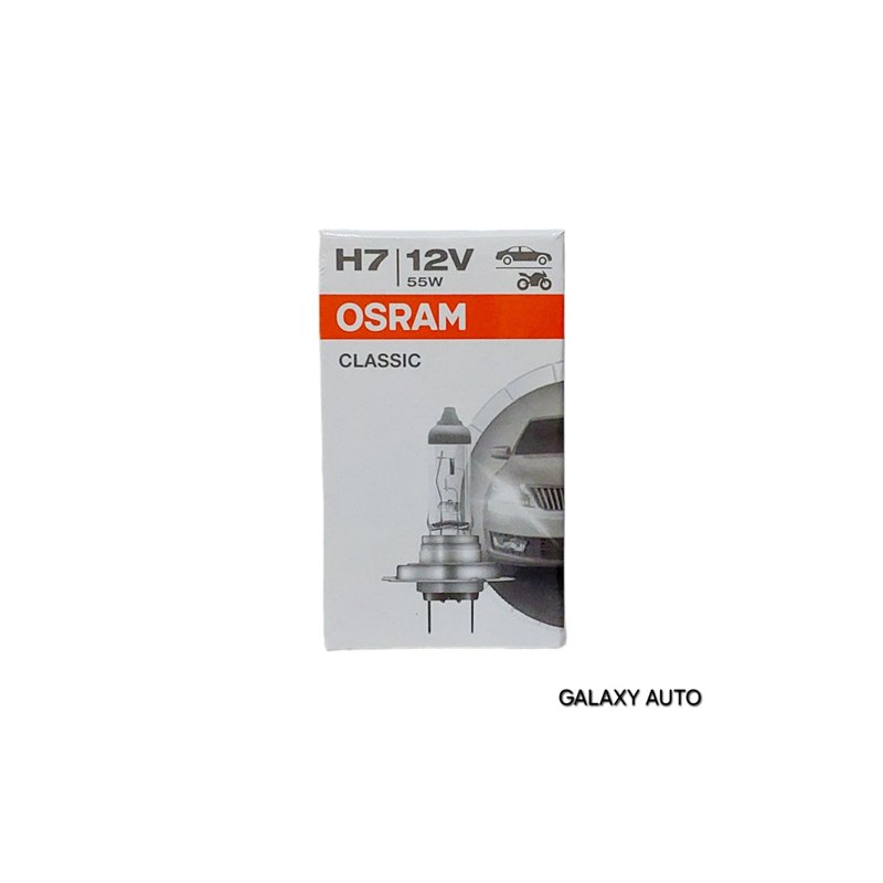 Image secondaire de Osram 64210 Lot de 10 ampoules à incandescence pour voiture H7 12 V 55 W PX26d