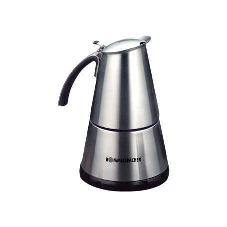 Rommelsbacher EKO 364/E Cafetière italienne ElPresso mini (Inox)