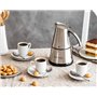 Rommelsbacher EKO 364/E Cafetière italienne ElPresso mini (Inox)