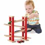 Smoby - 100027332 - Jouet en Bois - Jeu de Construction - Jeu deCourse - Automobile et Circuit en Bois Multicolore