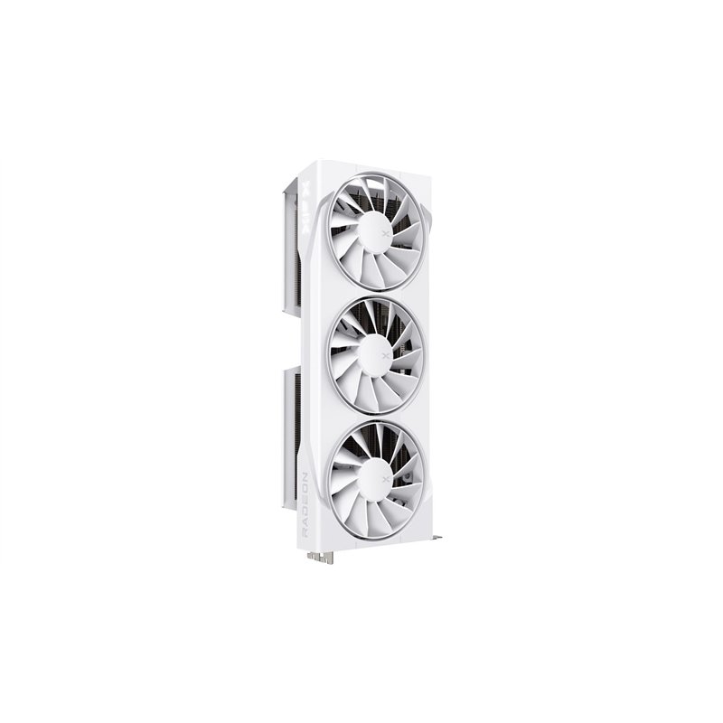 Image secondaire de XFX Carte Graphique Swift AMD Radeon RX 9070 OC White Triple Fan Gaming Edition avec 16 Go de GDDR6 HDMI 3xDP, AMD RDNA™ 4 (RX-9)