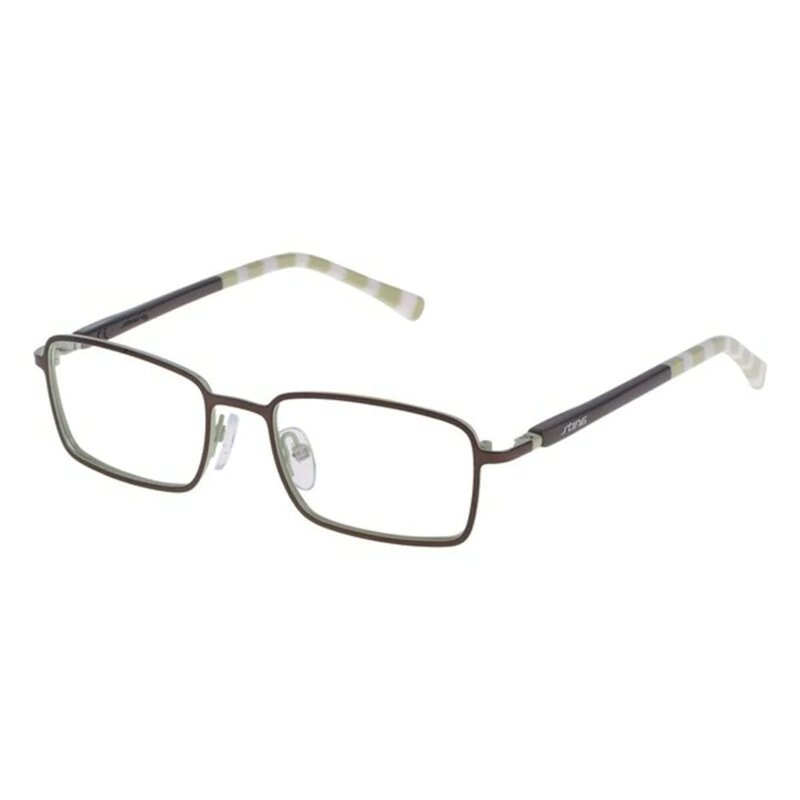 Sting Vsj394v480k54 Lunettes unisexe pour enfant Marron Taille unique