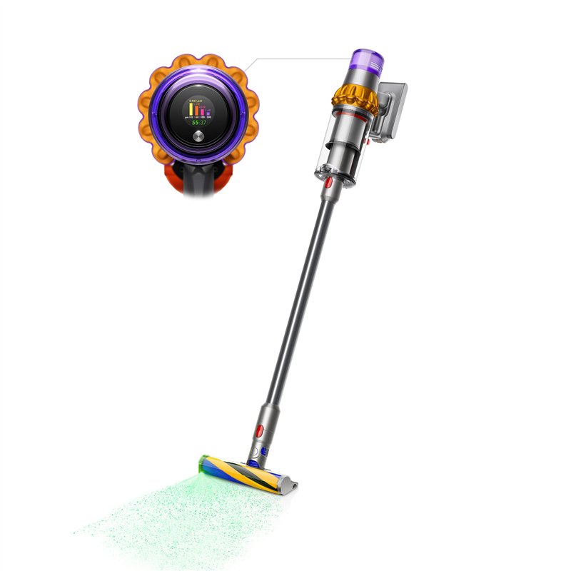 Dyson – Aspirateur V15 avec détecteur, une couleur