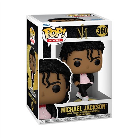 Funko Pop ! Rocks : Michael Jackson (Billie Jean) - Figurine en Vinyle à Collectionner - Marchandise Officielle - Jouets pour En