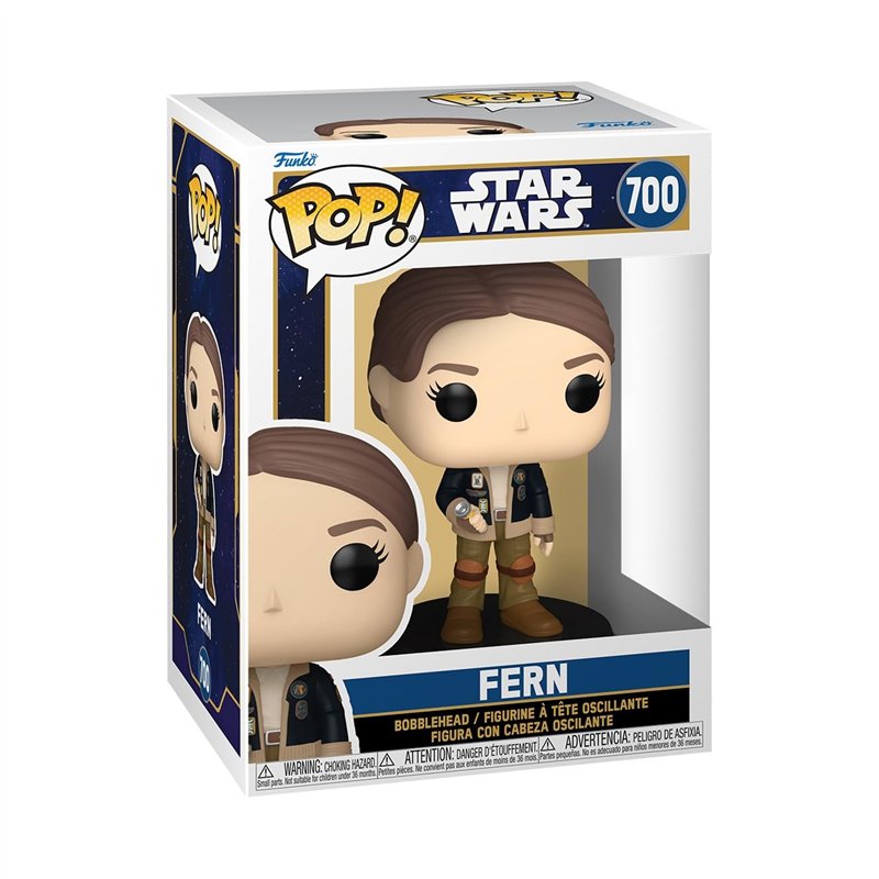 Funko Pop ! Star Wars : Skeleton Crew - Fern - Figurine en Vinyle à Collectionner - Marchandise Officielle - Jouets pour Enfants