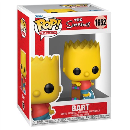 Funko Pop! TV: Simpsons 0 - Bart Simpson - The Simpsons - Figurine en Vinyle à Collectionner - Idée de Cadeau - Produits Officie