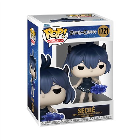 Funko Pop! Animation: Black Clover - Secre - Secré - 1 Chance sur 6 D'avoir Une Variante Rare Chase - Figurine en Vinyle à Colle