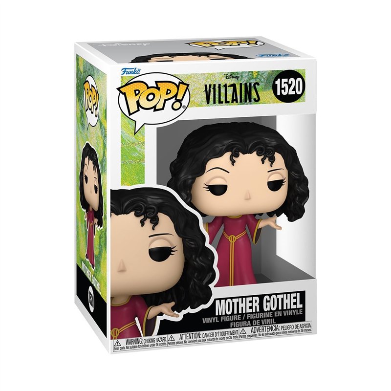 Funko Pop! Disney: Villains - Mother Gothel - Disney Villains - Les Méchants de Disney - Figurine en Vinyle à Collectionner - Id