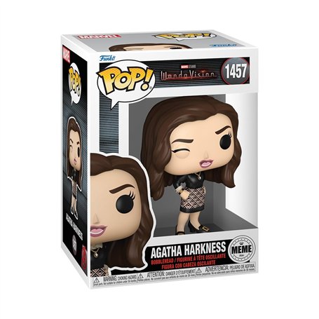 Funko Pop! TV: Meme – Agatha Harkness - WandaVision - Figurine en Vinyle à Collectionner - Idée de Cadeau - Produits Officiels 