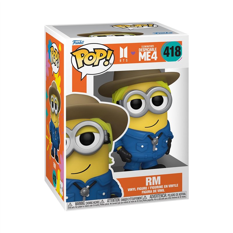 Funko Pop! Rocks: Minions X BTS - RM