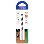 TIVOLY 10863820600 - Broca madera 3 puntas EXTRA de 6 mm largo 93 mm profundidad de corte 57 mm con mango cilíndrico (Envase de 