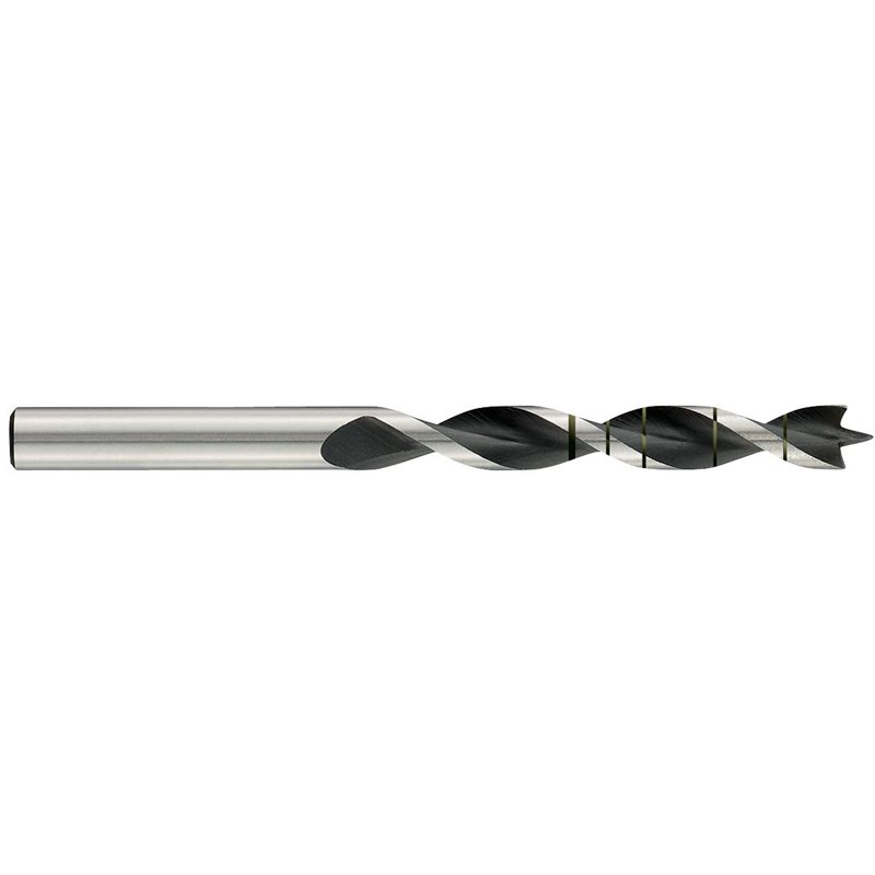 Image secondaire de TIVOLY 10863820600 - Broca madera 3 puntas EXTRA de 6 mm largo 93 mm profundidad de corte 57 mm con mango cilíndrico (Envase de 