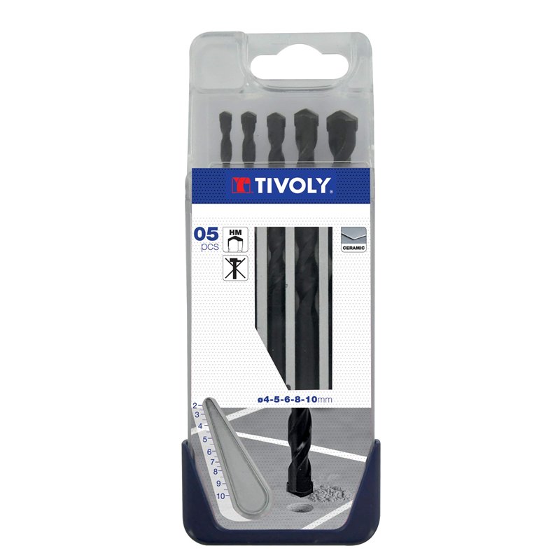 Image secondaire de TIVOLY 12000370001 - CLIPSTER Azulejo Brocas AZULEJOS Ø 4-5-6-8-10 mm