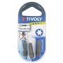 Tivoly 11520521000 Embout de Vissage Torsion pour Vis Torx Tx10