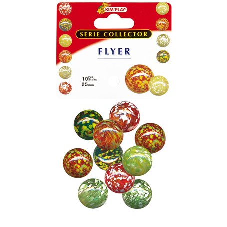 Kim'Play - 9022 - Jeu de Plein Air et Sport - 10 Calots Flyer