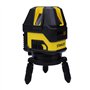 Stanley - Niveau multiligne Plage d'utilisation 10 m à 50 m Laser rouge - STHT77514-1 Jaune