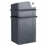 Sèche-serviette électrique Kea soufflant 1400w gris ardoise