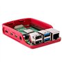 Raspberry Carcasa Blanca/Roja para Raspberry Pi 4
