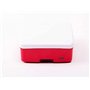 Raspberry Carcasa Blanca/Roja para Raspberry Pi 4