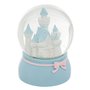 Atmosphera - Boule à Neige Château en résine et Verre D10cm Bleu