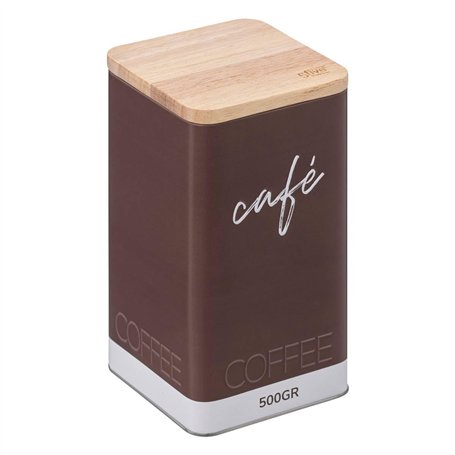 5five - boîte à café 500g marron color edition