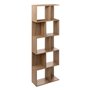 5 five simply smart Étagère Colonne Double Effet chêne Naturel Beige