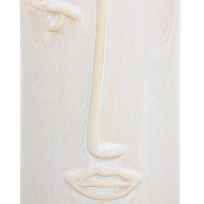 Image secondaire de Atmosphera - Vase Visage soleya céramique h25cm Blanc