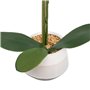 Atmosphera - Orchidée Artificielle clera h52cm Blanc