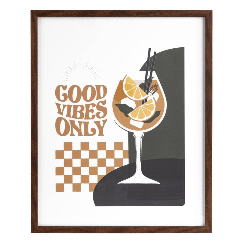 Atmosphera - Affiche encadrée Armel Bois 40x50cm
