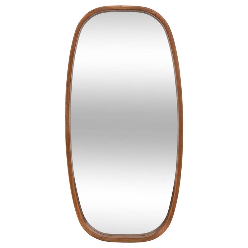 Atmosphera - Miroir Ovale jasna Bois 80x40cm