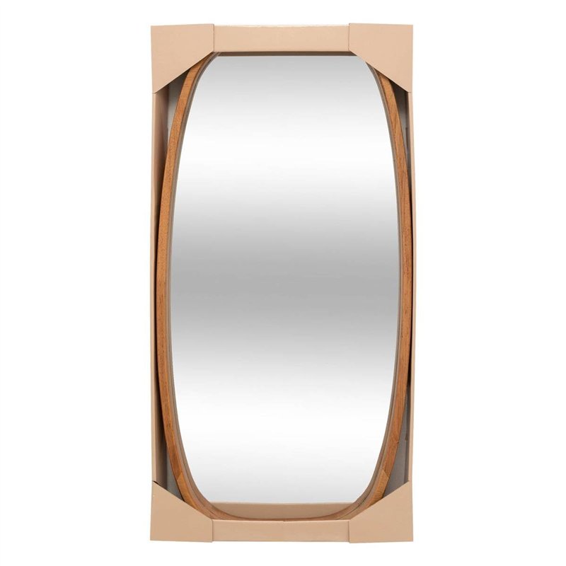 Image secondaire de Atmosphera - Miroir Ovale jasna Bois 80x40cm