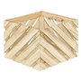 Atmosphera - Lot de 2 caisses sulei bois l30 37cm